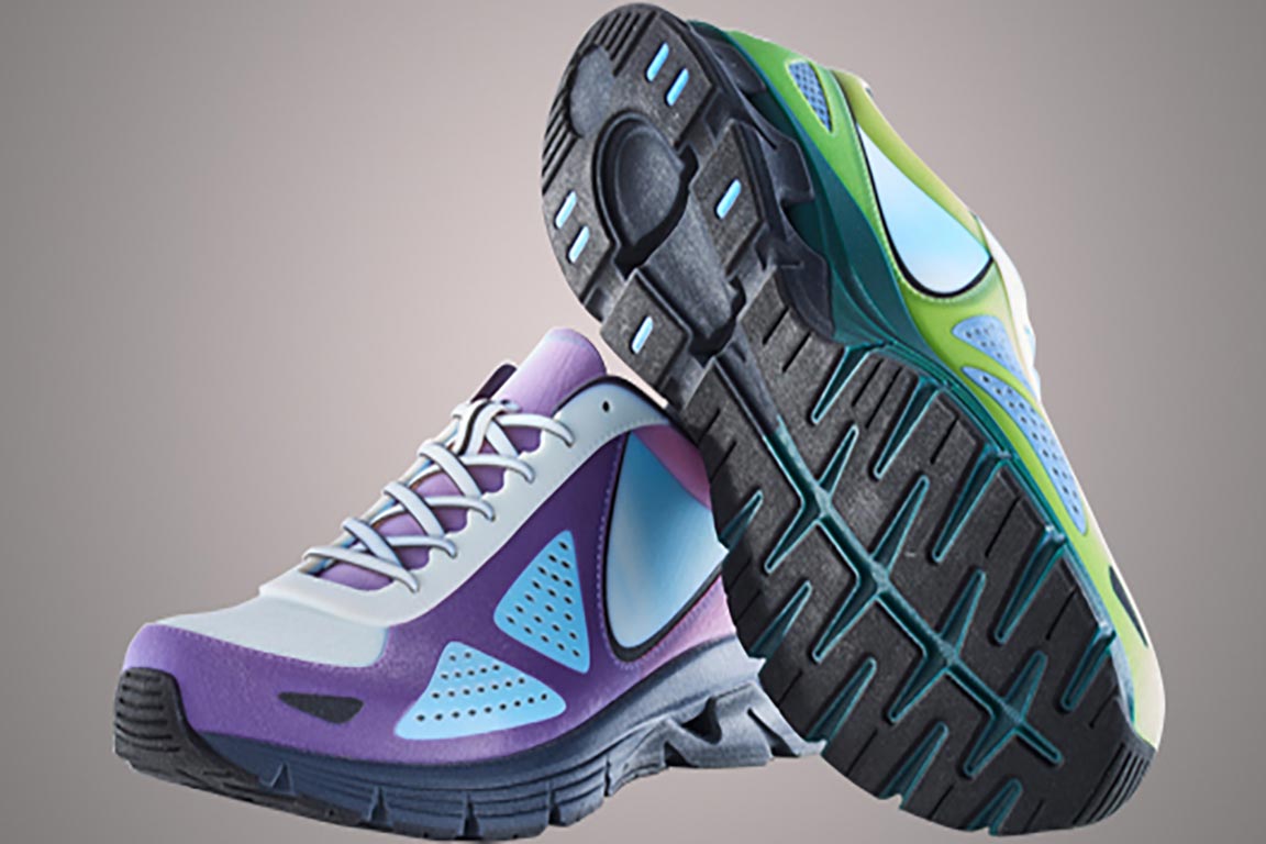 PolyJet 3D Printed Shoes